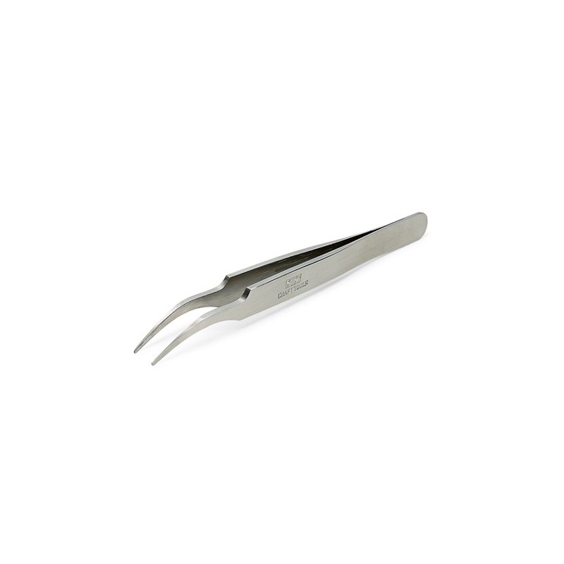 HG Angled Tweezers (Round Tip)