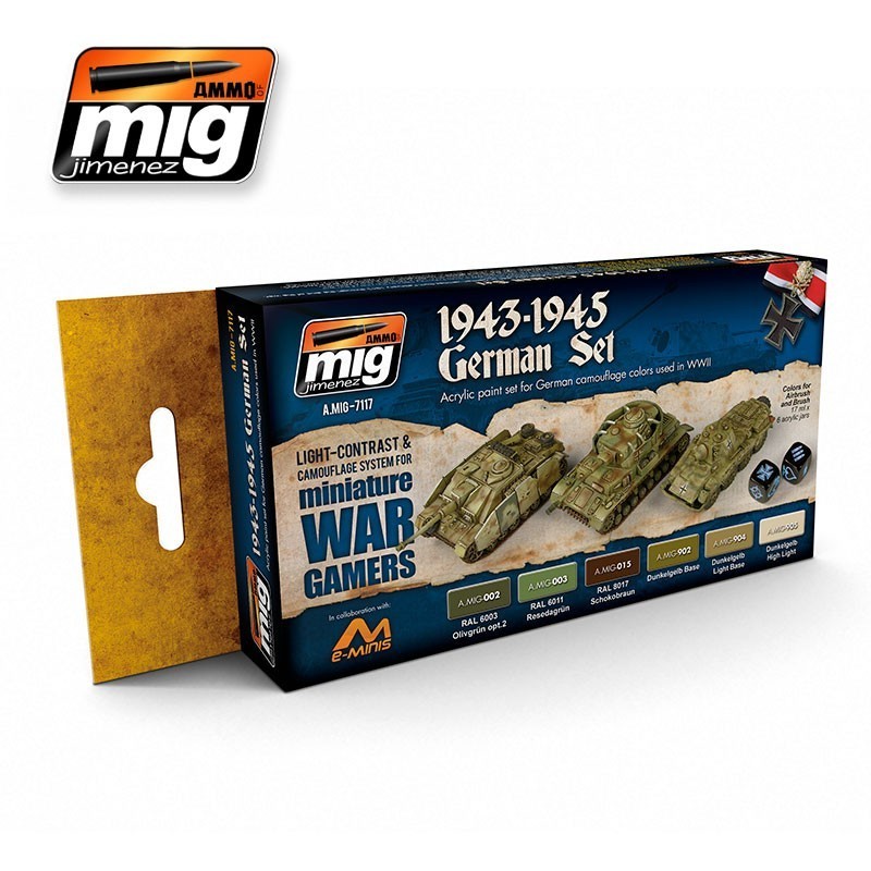 WARGAME 1943-1945 GERMAN SET