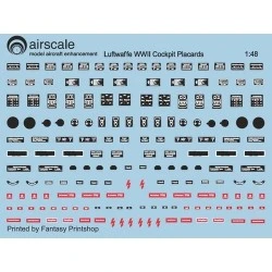 1:48 scale Luftwaffe Placards