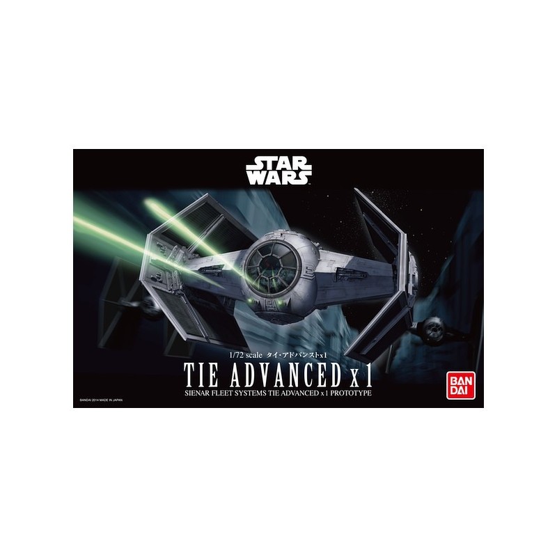 1/72 Star Wars TIE Advanced x1 