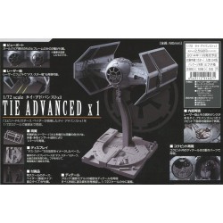 1/72 Star Wars TIE Advanced x1 