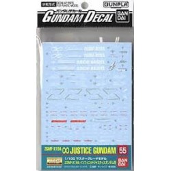 Bandai GD-55 MG Infinite Justice Decals