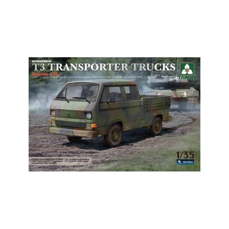 1/35 T3 Transporter Truck (Double Cab) 