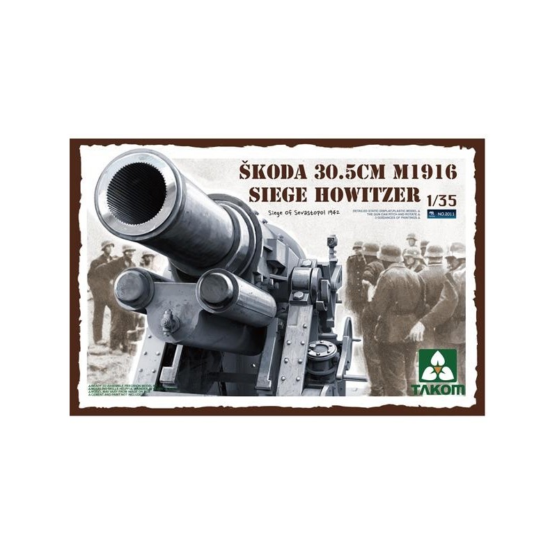 1/35 Skoda 30.5cm M1916 Siege Howitzer