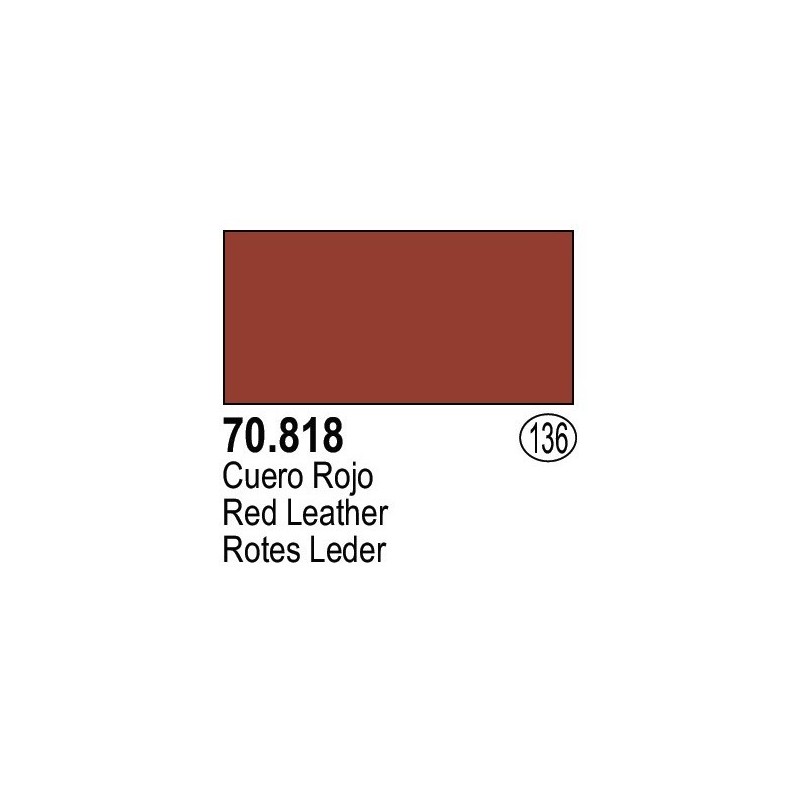 Red Leather - Vallejo Model Color