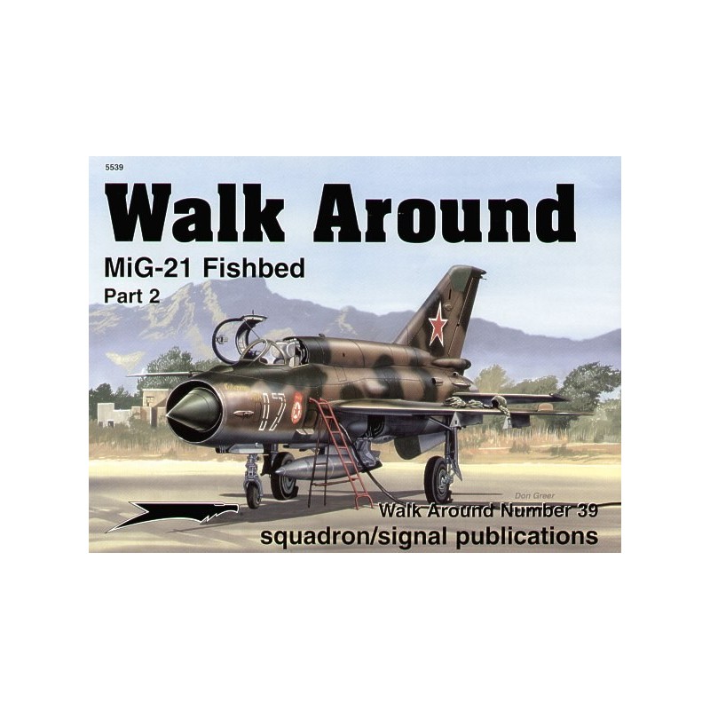 Mikoyan MiG-21 Fishbed II (Walk Around Series) 