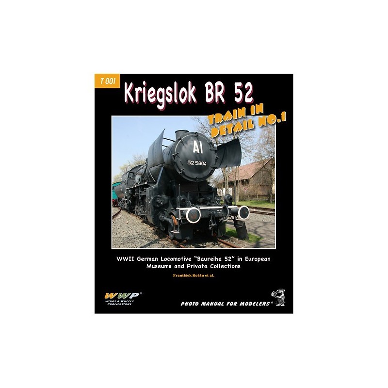 WWP Kriegslok BR-52 Train in Detail No. 1