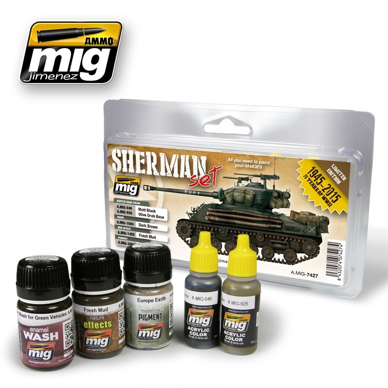 FURY SHERMAN SET