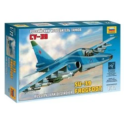 Zvezda 1/72 Sukhoi Su-39 Frogfoot Russian Tank Destroyer model kit