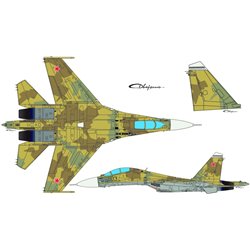 Modern Russian aviation : SU - 27 pu 30pk 35-1