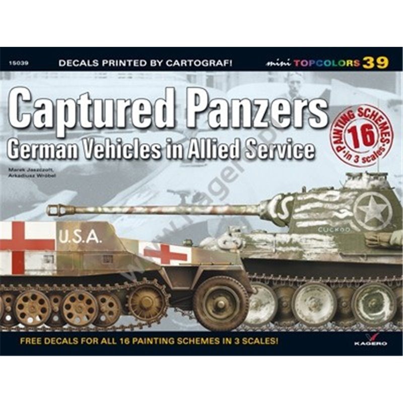 39-Captured Panzers German Vehicles in Allied Service (decals)