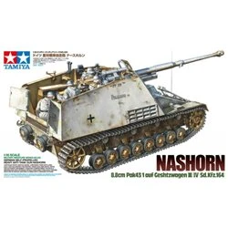 1/35 Nashorn 8.8cm Pak43/1 auf Geshtzwagen III/IV (Sd.Kfz.164)