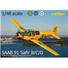 1/48 Saab 91 Safir B/C/D