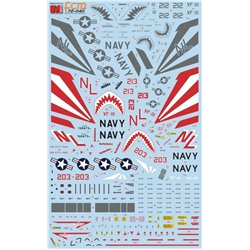 1/72 Decals Grumman F-14A Tomcat 'Sundowners' 