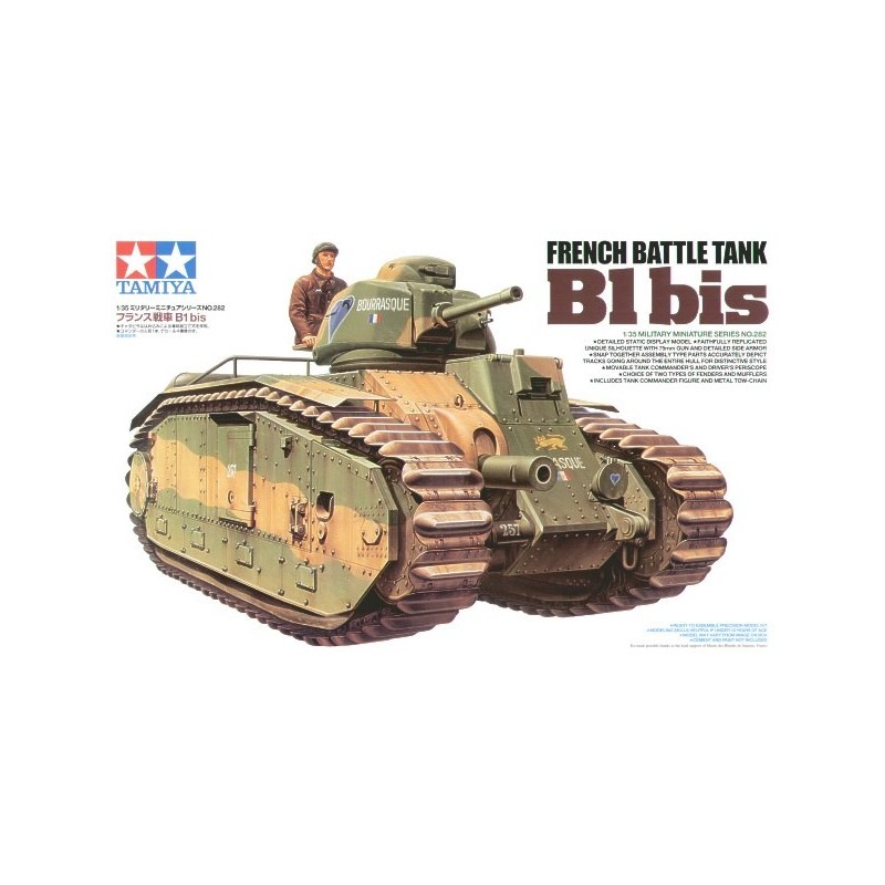 1/35 French Battle Tank Char B1 bis