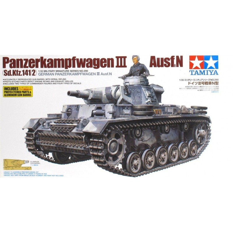 Tamiya 1/35 Panzer III Ausf. N