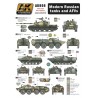 1/35 wet transfer Modern Russian Tanks and AFVs