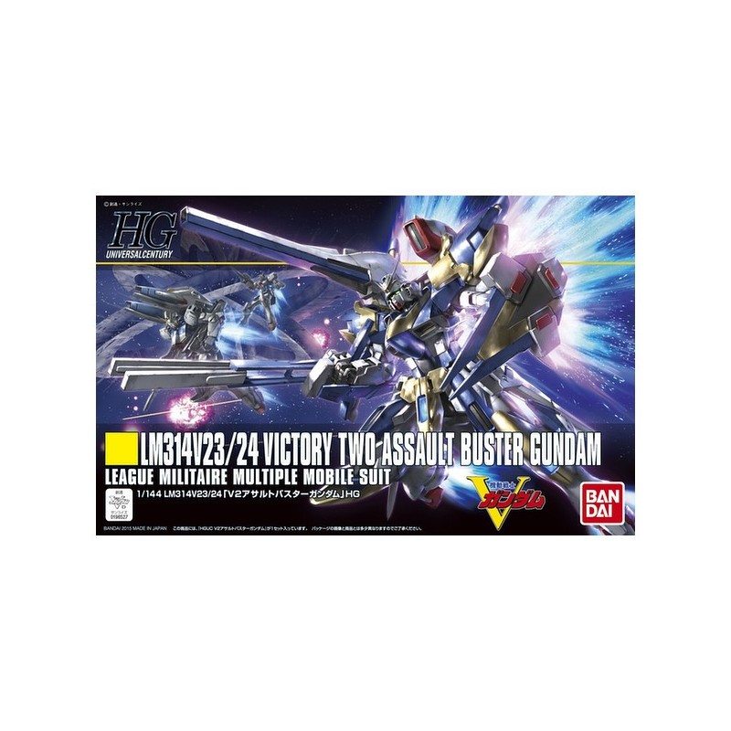 Bandai 1/144 HGUC V2 Assault Buster Gundam model kit