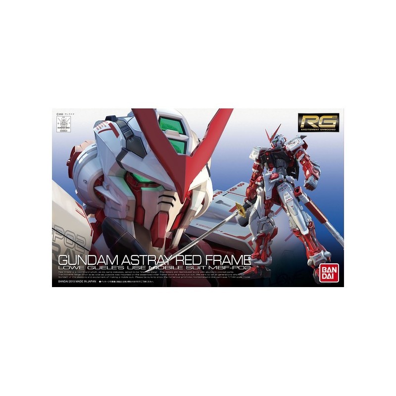 Bandai 1/144 RG Gundam Astray Red Frame model kit