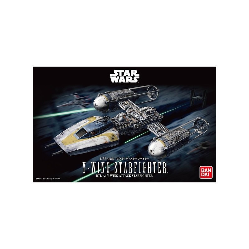 1/72 Star Wars Y-Wing Starfighter 