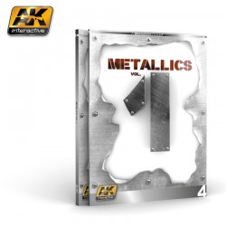 Portada del libro AK Learning 04: Metallics Vol1 – Aircraft & Vehicles