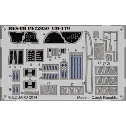 1/72 Fouga CM-170 Magister - Detail PE set (VALOM)