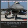 1/32 Lockheed-Martin F-16C Block 30 and Late Version Large Jet Intake for GE engine (Tamiya) 