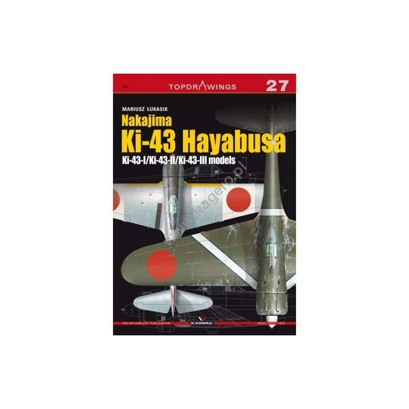 27- Nakajima Ki-43 Hayabusa. Ki-43-I/Ki-43-II/Ki-43-III models 