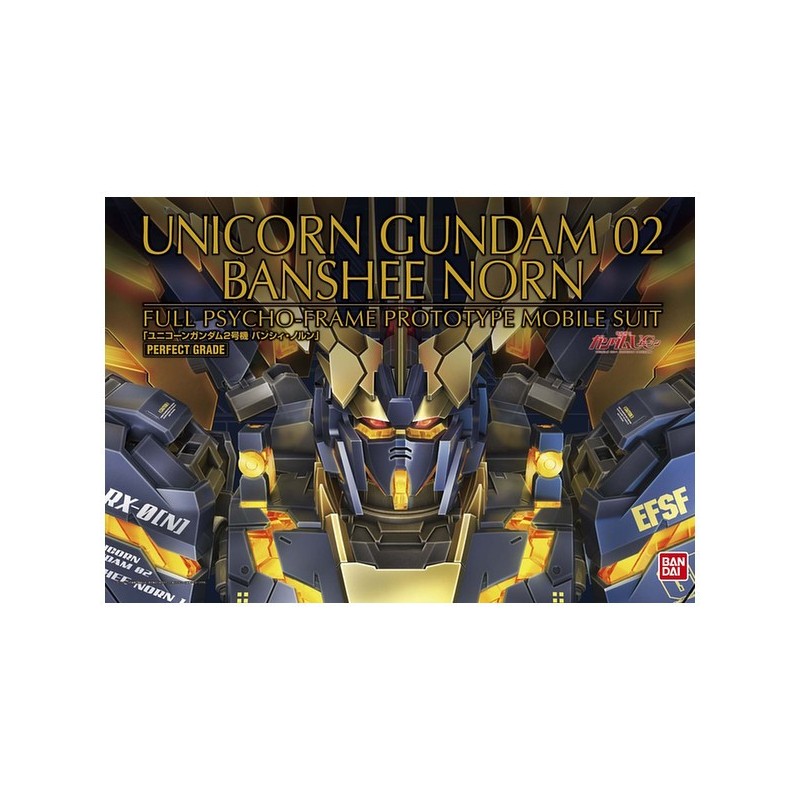 Bandai 1/60 PG Unicorn Gundam 2 Banshee Norn Gundam Model kit