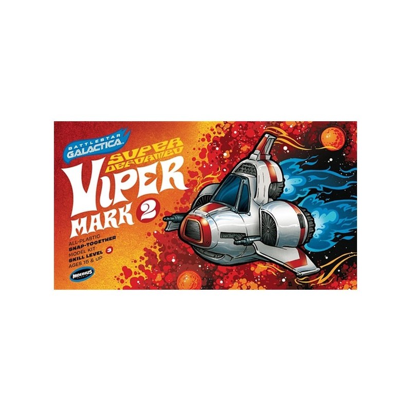 Battlestar Galactica Super Deformed Viper Mark 2