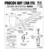 Aerógrafo Procon Boy LWA Double Action Airbrush (0.5mm)