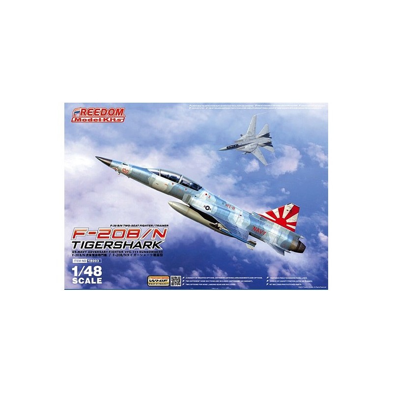 1/48 F-20B/N Tigershark Two Seats Fighter / Training (What If Ver.)