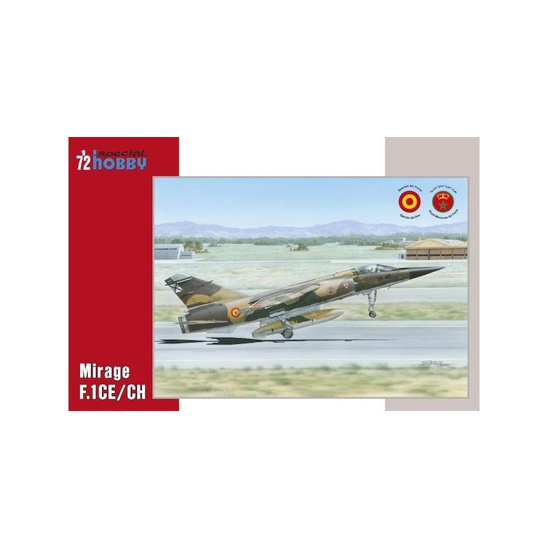 Maqueta 1/72 Dassault Mirage F.1CE/CH Spanish Air Force - Special Hobby