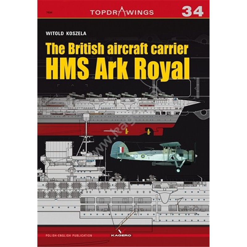 34 - The British aircraft carrier HMS Ark Royal