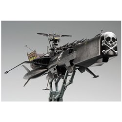 Hasegawa 1/2500 Captain Harlock Dimensional Voyage Space Pirate Battleship Arcadia Third Ship (Revised) Assault Type