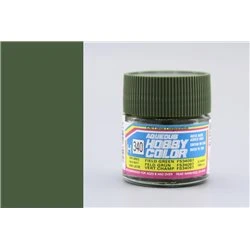 H340 Field Green FS34097 (10ml) Mr Hobby Aqueous Hobby Colour 