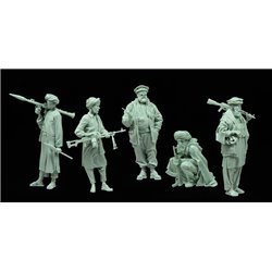 Afghan Rebel Big Set (5 figures)