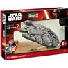 Model Kit Star Wars,MILLENNIUM FALCON with light and sound effects ('easykit' series, snap together)