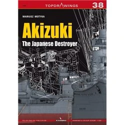 38 - Akizuki. The Japanese Destroyer