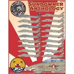 1/48 decals Grumman F-14A 'VF-111 Sundowners Anthology'