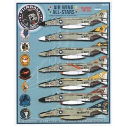 Calcas 1/48 'Airwing All Stars: Phantoms Part One 