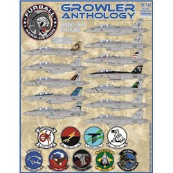 1/48 decals 'Growler Anthology'  Grumman EA-18G 