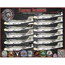 Calcas 1/48 'Electric Intruders' covers 11 EA-6A Intruders