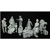 Russian Refugees Big Set  1941-45 (10 figures)