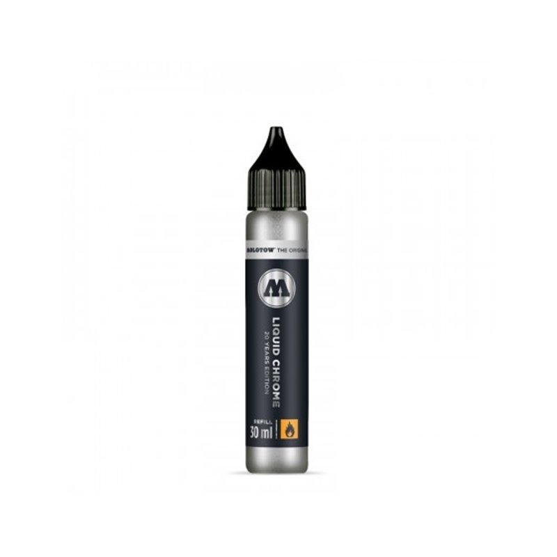 Tinta Liquid Chrome Molotow 30 ml (refill)