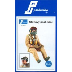 1/32 U.S. Navy pilot of the 50s.  (resin)