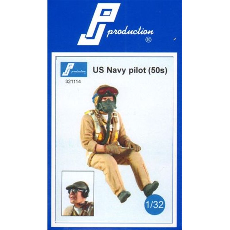 1/32 U.S. Navy pilot of the 50s.  (resin)