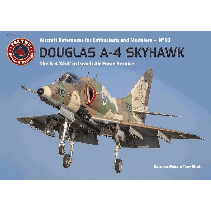 Imagen del libro Douglas A-4 'Ahit' in IAF Service de Double Ugly con detalles técnicos y fotográficos.