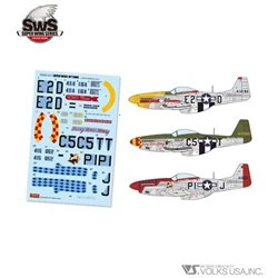 Calcas 1/32 P-51 D Marking Set 1