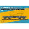 1/35 Railway Schwerer Plattformwagen Type SSys w/Metal Wheel